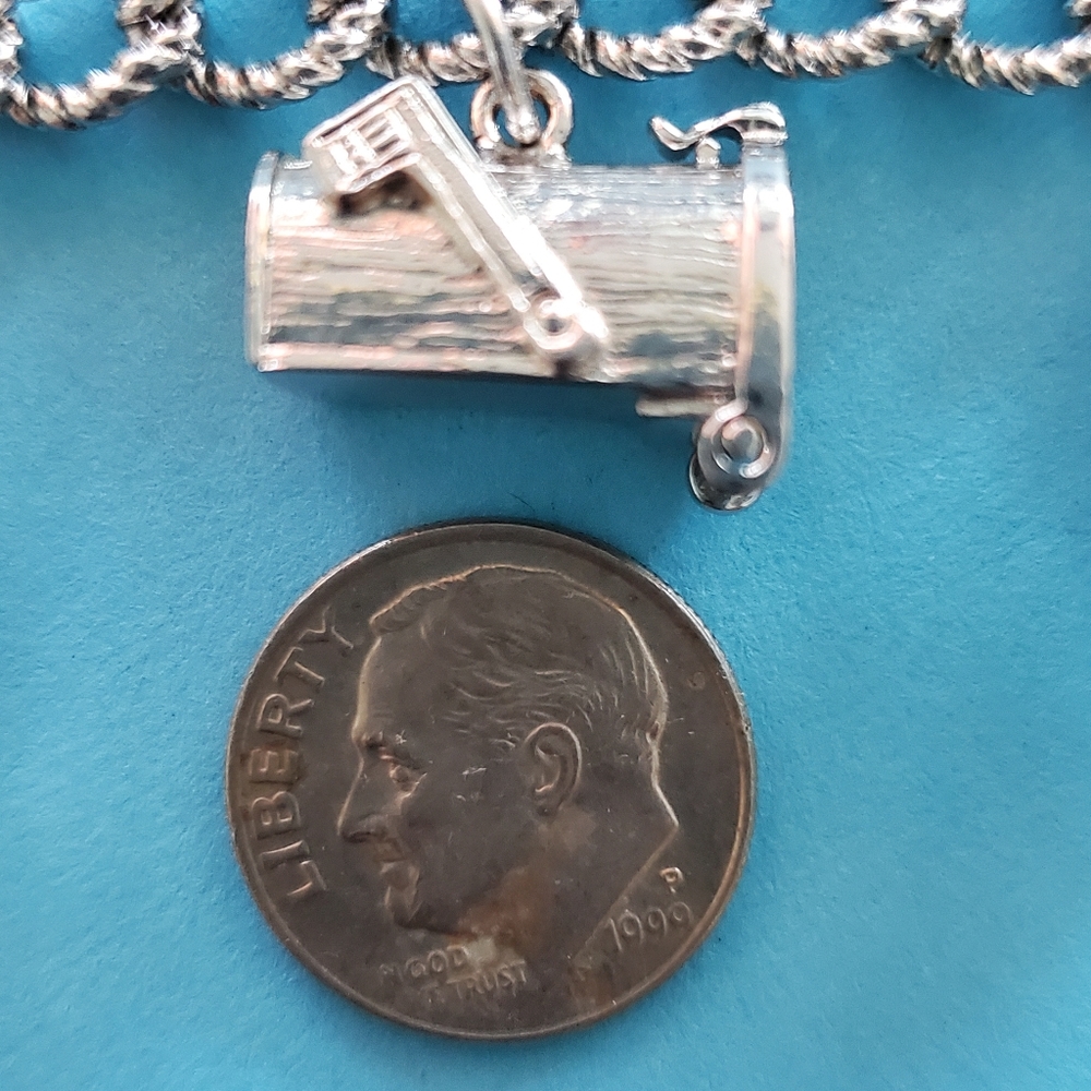 Mailbox Pendant/Charm Sterling
